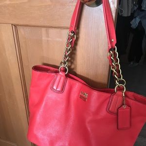 Authentic Coach leather bag
